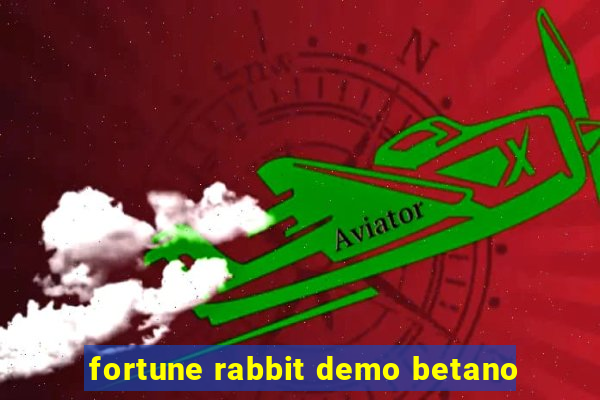 fortune rabbit demo betano